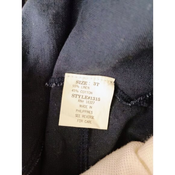 Vintage Good Lad Of Philadelphia‎ US Navy Bear Sailboat Size 3T Boys Short Set - Picture 6 of 7